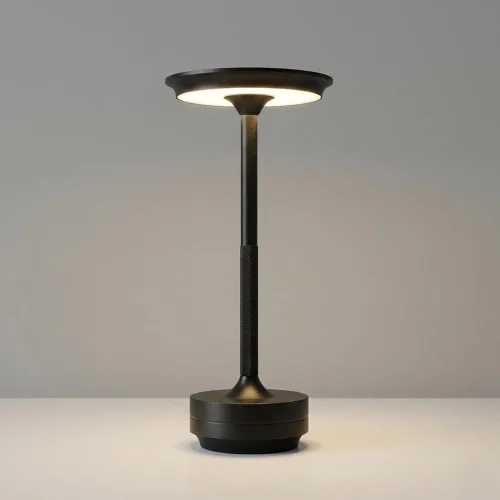 Vista 9 de Paquete de 2 lámparas de mesa inalámbricas recargables, lámpara portátil que funciona con pilas, luz de mesa LED de atenuación continua con función