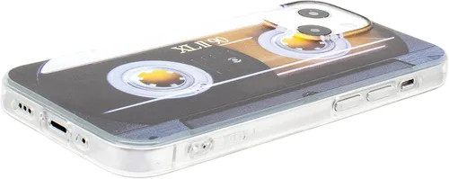 Vista 5 de Funda compatible con iPhone 13 Mini 80S, cinta de cassette a prueba de golpes, música fresca, funda protectora para iPhone 13 mini de 5.4 pulgadas