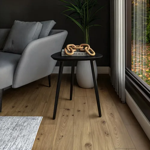 Vista 7 de Mesa auxiliar moderna Mid Century - Acabado negro