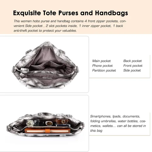 Vista 6 de Angel Kiss Monederos y bolso de mano para mujer, bolso de hombro de piel sintética suave para mujer, bolso de mano con asa superior