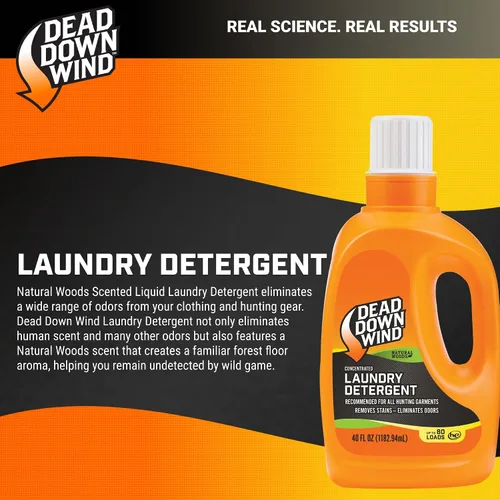 Vista 2 de Dead Down Wind Natural Woods - Detergente para ropa, 40 onzas