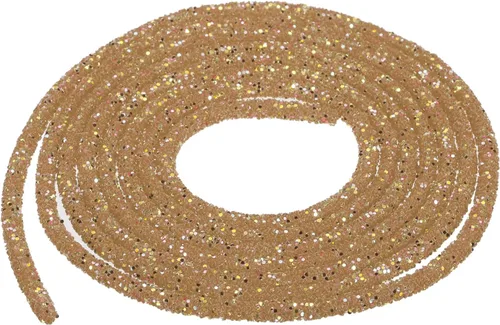 Vista 72 de MECCANIXITY Cuerda de lentejuelas con purpurina de 2.5 yardas, 6mm, 0.24 pulgadas, cuerda de tubo de lentejuelas con diamantes de imitación