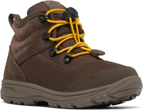 Vista 2 de Columbia Fairbanks Mid unisex para niños, Córdobánamarillo dorado