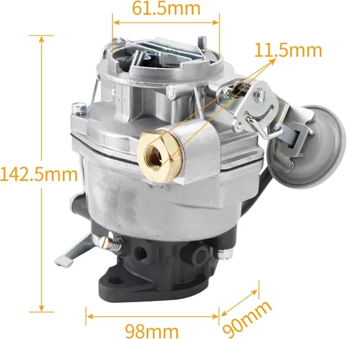 Vista 3 de KIPA Reemplazo del carburador para Rochester BV chevy truck 230ci 250ci 6 cilindros motores 7016322 7023011 con junta