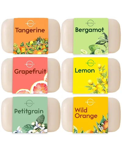 Vista 10 de O NATURALS Jabón en barra 100% natural, set de regalo, ingredientes orgánicos y aceites esenciales, regalos de spa para mujeres y hombres, gel