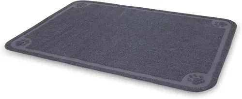 Vista 3 de Petmate Alfombrilla para atrapar basura, azul hielo, grande, número de modelo: 22853
