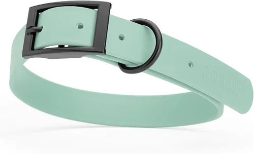 Vista 62 de Dogline Biothane - Collar impermeable para perro con hebilla de liberación rápida, resistente cincha de nailon recubierta con resistente y a prueba