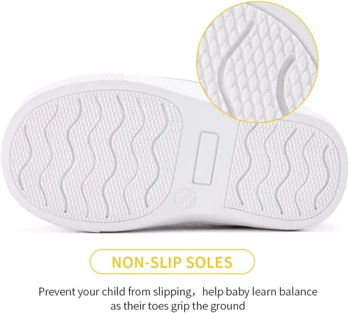 Vista 5 de BMCiTYBM Zapatos de bebé niño niña bebé zapatillas de invierno cálido antideslizante primeros caminantes 6-24 meses