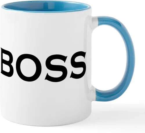 Vista 30 de CafePress – como un Boss Taza – El único Taza de café, taza de café, S, Blanco