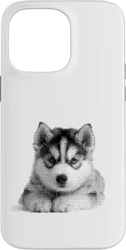 Vista 21 de Cute Siberian Husky for Dog Mom and Paw Parents Case for iPhone XR