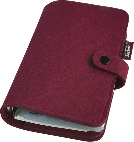 Vista 56 de Carpeta de fieltro A5 con páginas y juego de bolsillos para carpeta, color menta aguamarina