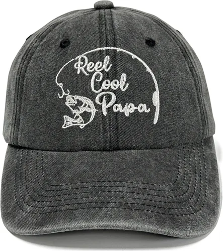 Vista 15 de Sombrero de béisbol de pesca para hombre y mujer