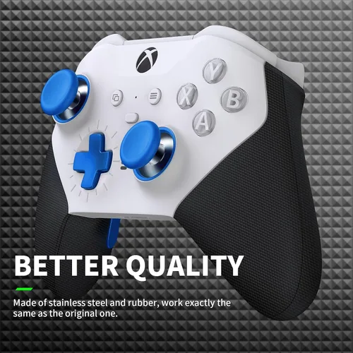 Vista 2 de Elite Series 2 Controller AccessoriesMetal Thumbsticks for Xbox Elite Wireless Controller Series 2Accessories Replacement Include 4 Swap Joysticks