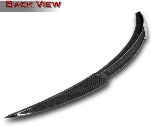 Vista 4 de Q1-Tech, alerón de maletero de fibra de carbono compatible con Mazda 6 2014 - 2017, alerón de labio trasero del maletero, 2015 2016