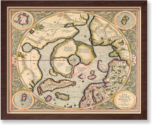 Vista 34 de Monem Art Mapa Monumental Vintage de Florencia Impresión - Póster de Viaje Retro - Arte de Italia - Gran Regalo para Hombres, Mujeres, Amantes