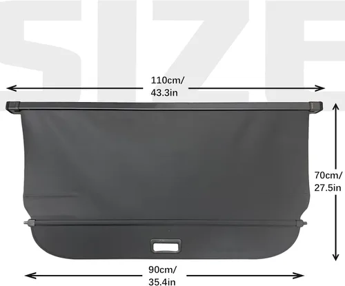 Vista 7 de Cubierta de Carga para Mazda CX-50 2023 2024 2025, Cubierta Trasera Retráctil Mejorada del Maletero Compatible con Mazda CX-50, Cubierta