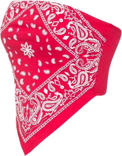 Vista 2 de Design by Olivia - Blusa de paliacate sexy para mujer diseño de cachemira y teñido con nudos Camisa corta de tubo hecha en EEUU