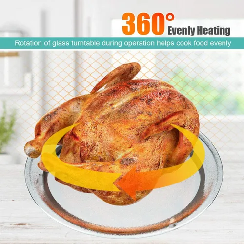 Vista 8 de COSTWAY horno microondas retro para encimera, 0.9 ft³, 900 W, con 5 niveles de potencia, funciones de descongelamiento y cocción automática
