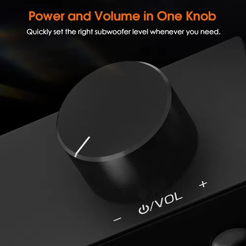 Vista 3 de Nobsound Mini amplificador de subwoofer mono: amplificador de alta fidelidad de 100 W con TPA3116 y filtro de paso bajo para cine en casa, agitador