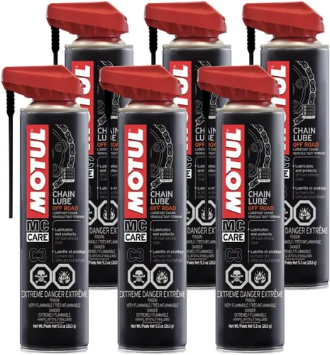 Vista 3 de Motul Lubricante de cadena todoterreno C3 (paquete de 4)