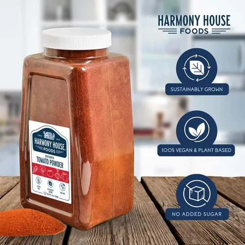 Vista 3 de Polvo de tomate disecado Harmony House Foods.