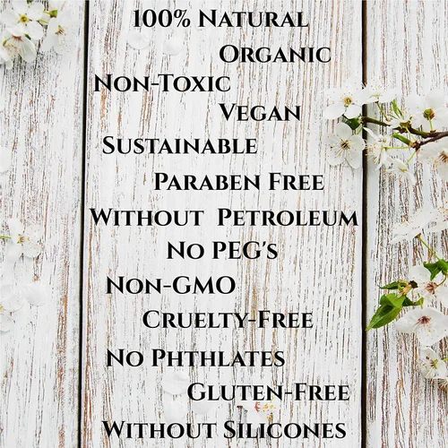 Vista 2 de Harvest Natural Beauty - Lujoso brillo de labios orgánico - 100% natural y certificado orgánico - No tóxico, vegano y libre de crueldad (adorable)
