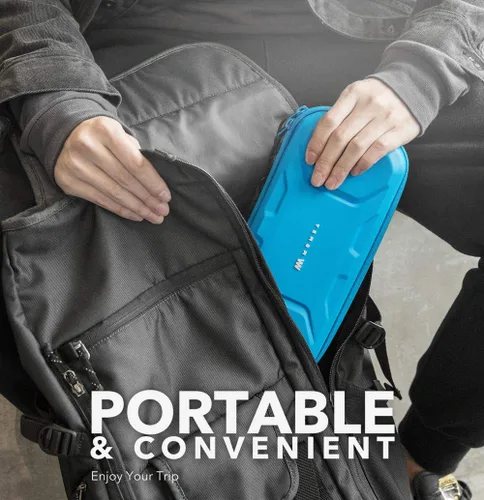 Vista 7 de Mumba Carrying Case for Nintendo Switch OLED & Nintendo Switch, Deluxe Protective Travel Carry Case Pouch for Nintendo Switch Console & Accessories