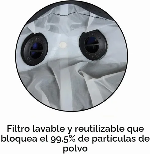 Vista 5 de ATV Tek Máscara antipolvo estilo bandana, cómoda y lavable (camuflado, talla única)