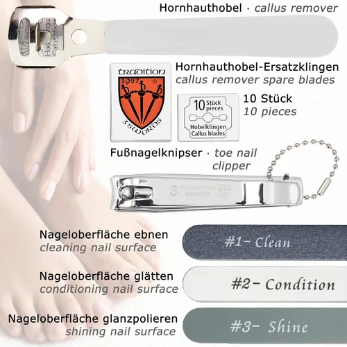Vista 4 de 3 Swords Germany – kit de manicura y pedicura (009)