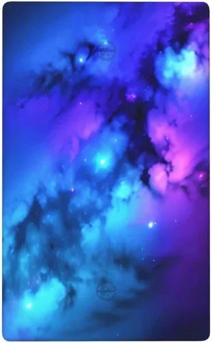 Vista 10 de Cubierta de placa de pared para interruptor de luz dúplex individual Galaxy para el hogar, dormitorio, cocina, decorativo, 4.5 x 2.76 pulgadas