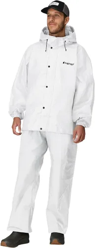 Vista 21 de FROGG TOGGS Traje de lluvia impermeable transpirable clásico de 3 capas para hombre, para todos los deportes