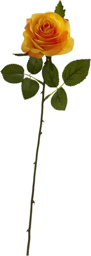 Vista 2 de Nearly Natural Flor artificial rosa de 18 pulgadas (juego de 24)