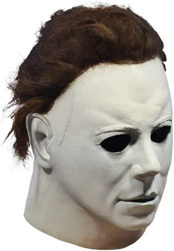 Vista 3 de LKCOZSM Halloween Michael Myers máscara Blanco
