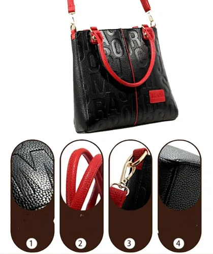 Vista 8 de Bolsos de mujer Hobo Bolsos de hombro Tote PU Bolsos de cuero Moda Bolsas de gran capacidad
