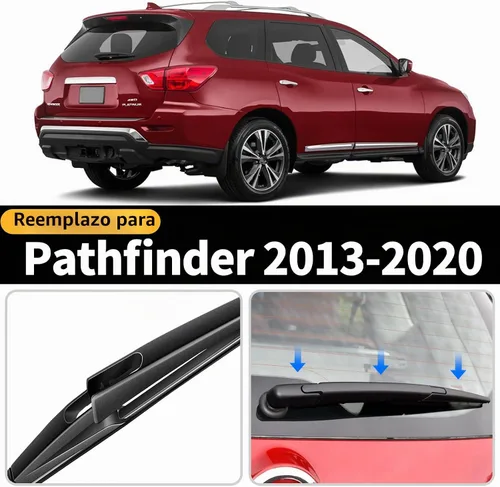 Vista 2 de Limpiaparabrisas trasero y brazo para Nissan Pathfinder 2013-2020