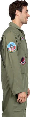 Vista 4 de Leg Avenue Mens Licensed Top Gun Flight Suit Costume