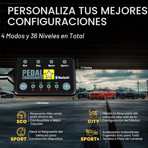 Vista 4 de PEDAL COMMANDER Controlador de respuesta del acelerador Hyundai Genesis Coupé (2008-2015) - Compatible con: modelo base, R-Spec, Track, Premium