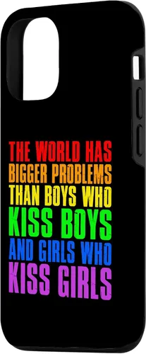 Vista 2 de iPhone 15 The world has bigger problems than LGBTQ+ People Case