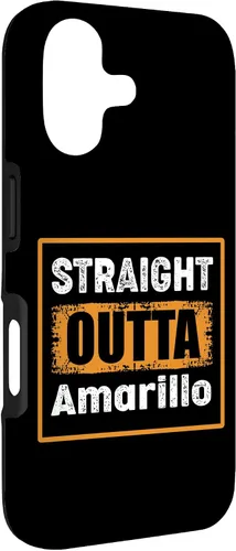 Vista 3 de Straight Outta Amarillo Texas USA Retro Distressed Vintage Case for iPhone 17