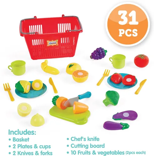Vista 5 de Kidoozie Set de compras Slice 'N Play