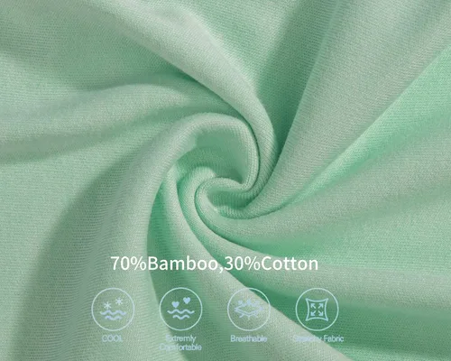 Vista 4 de GUISBY Body de bambú de manga corta para bebés de 0 a 24 meses