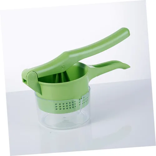 Vista 5 de Hemoton Exprimidor de verduras con exprimidor de verduras Cojines para sala de estar Exprimidor manual de ensalada fructífera Secador de frutas