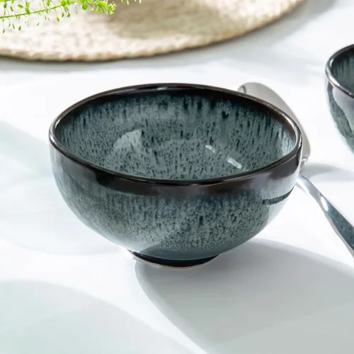 Vista 4 de like. by Villeroy & Boch Cuenco sopa Lave gris, 5.1 in ø, gris