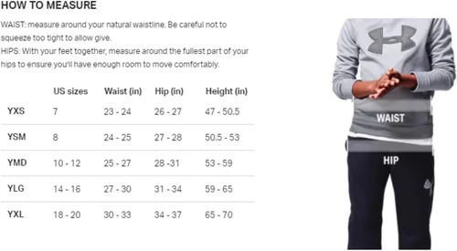 Vista 3 de Under Armour Boys HeatGear Armour 34 Leggings