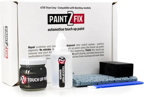 Vista 50 de 6061 - Kit de pintura de retoque satinado blanco para reparación de arañazos y virutas Bentley, 0.84 onzas líquidas (0.8 fl oz)