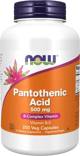 Vista 9 de Now Foods ácido pantoténico 0.01 onzas., ANO-1054, 100, 1, 1