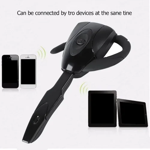 Vista 2 de Jectse Auricular de una sola oreja, auriculares inalámbricos con forma única para un uso cómodo, tecnología BT5.0, calidad de sonido perfecta