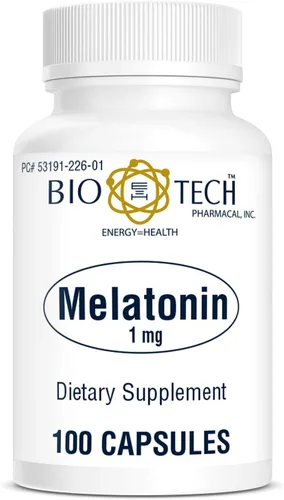 Vista 6 de Bio-Tech Pharmacal Melatonina (3 mg, 100 cápsulas)