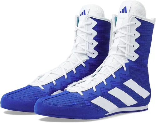 Vista 4 de adidas Zapato de boxeo unisex para adultos Hog 4, Royal BlueOff WhiteImpact Orange