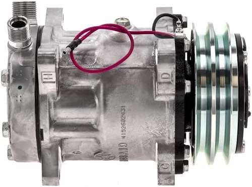 Vista 2 de OEM Sanden SD7H15 del compresor del A/C compatible con Western Star 3800